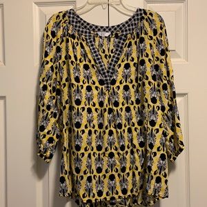 Yellow Zebra Shirt